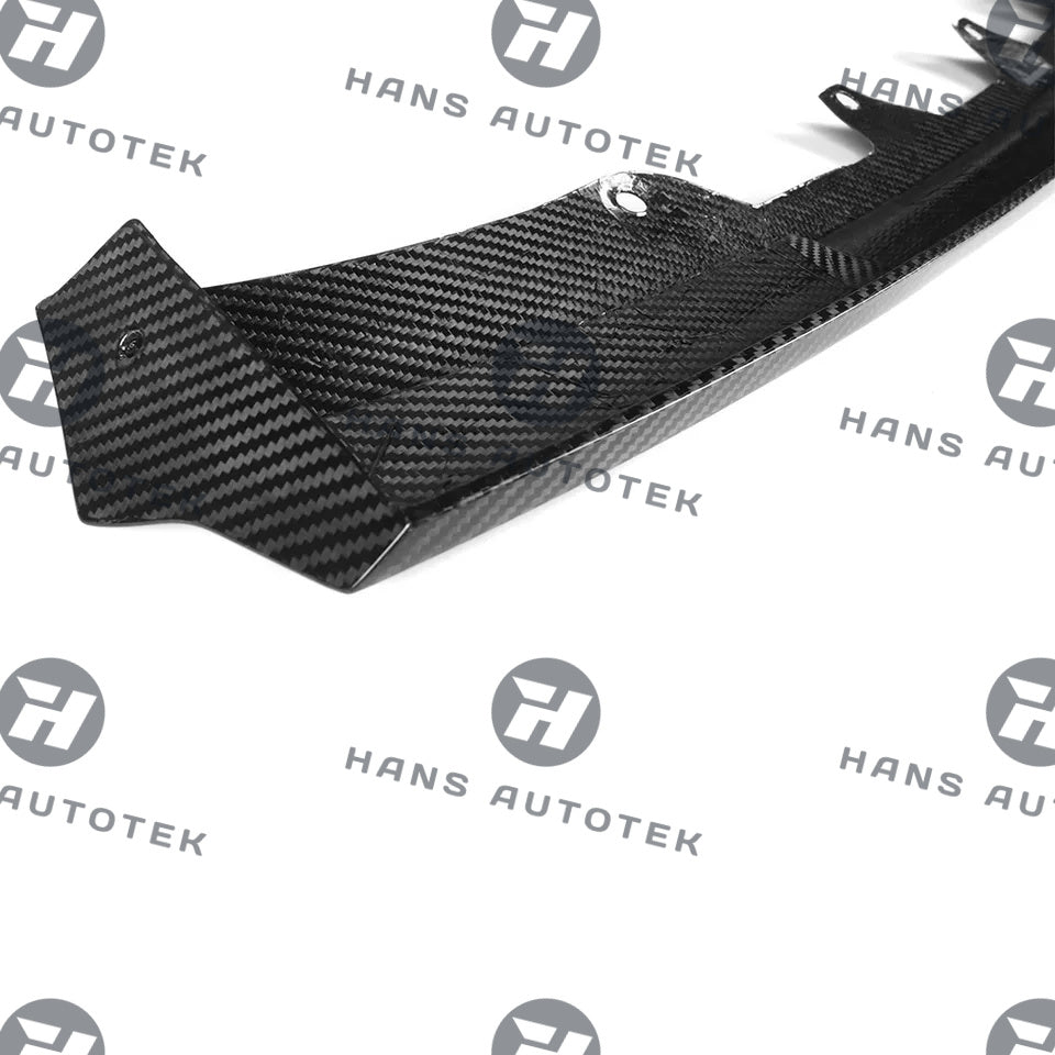 BMW G80 G82 M3 M4 Dry Carbon Front Lip - V Style - view 6