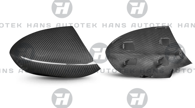 FULL DRY CARBON FIBER MIRROR REPLACEMENT CAPS for BMW M3 E92 E90 E93 1M COUPE