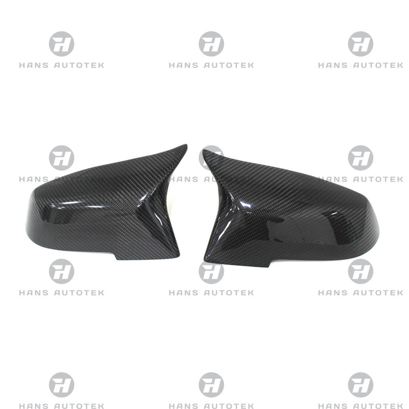 BMW F87 M2 Carbon Fibre Mirror Caps - M Style (Non-Comp) - view 6