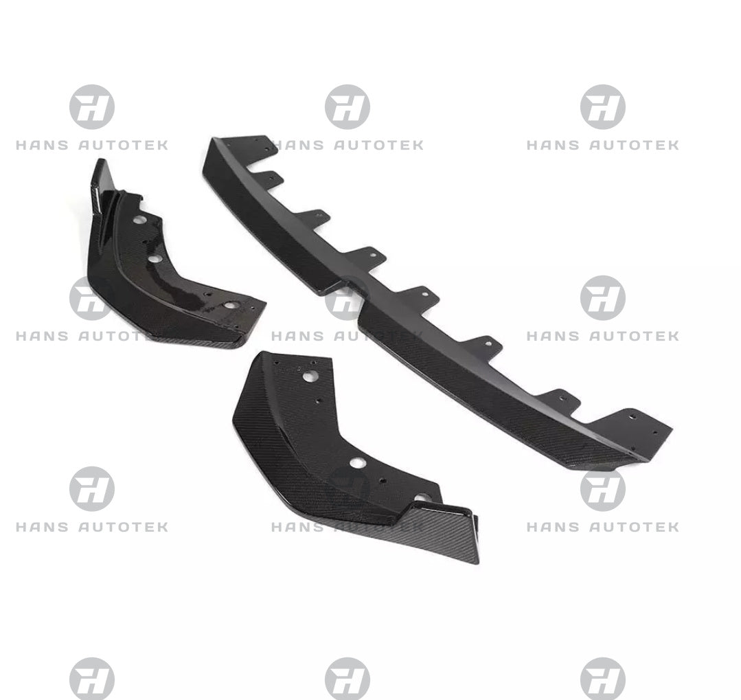 BMW G20 G21 LCI M Sport Carbon Fibre Front Lip - view 6