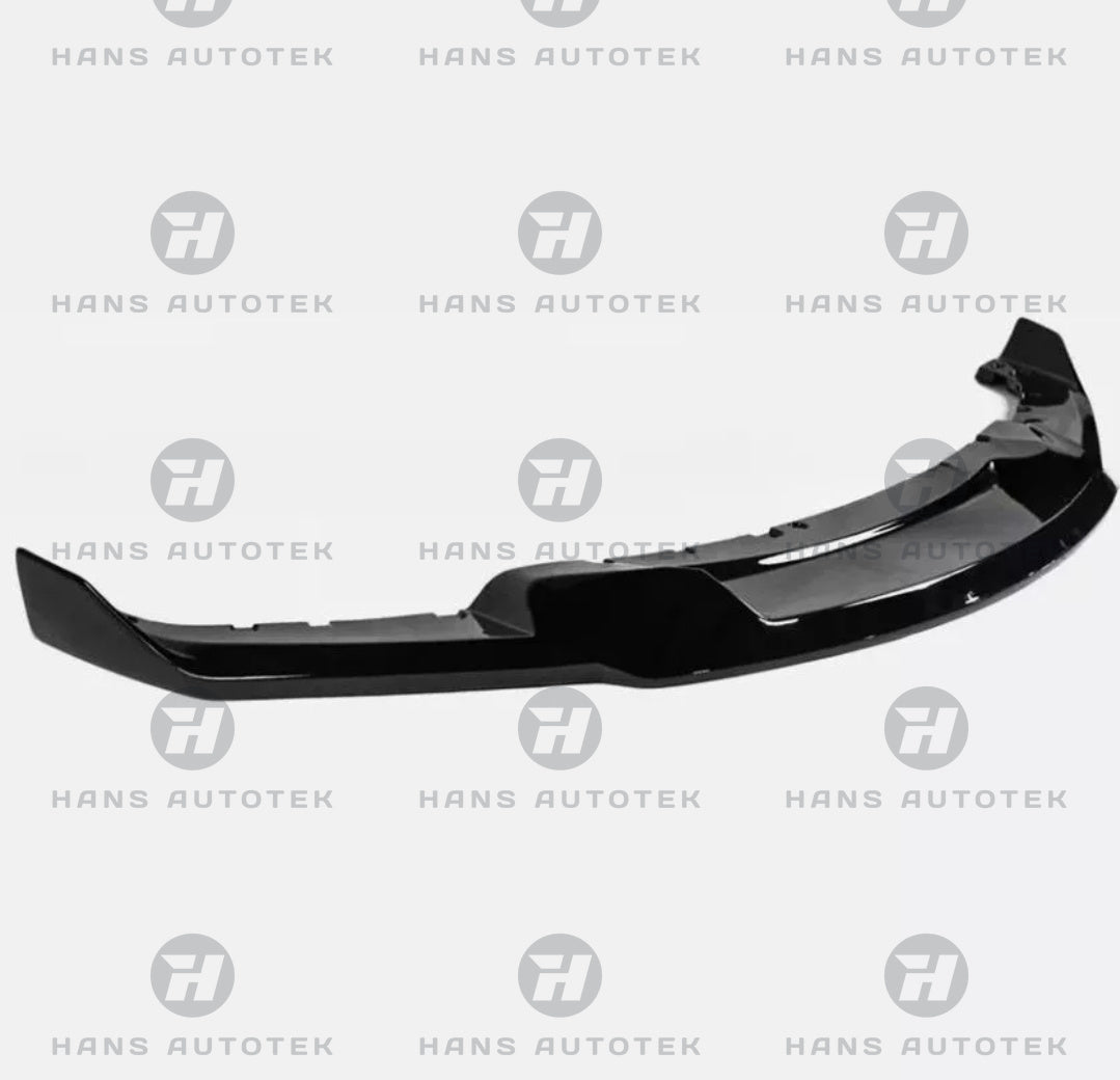 BMW F30 F31 M Sport Gloss Black Front Lip - MAD Style - view 6