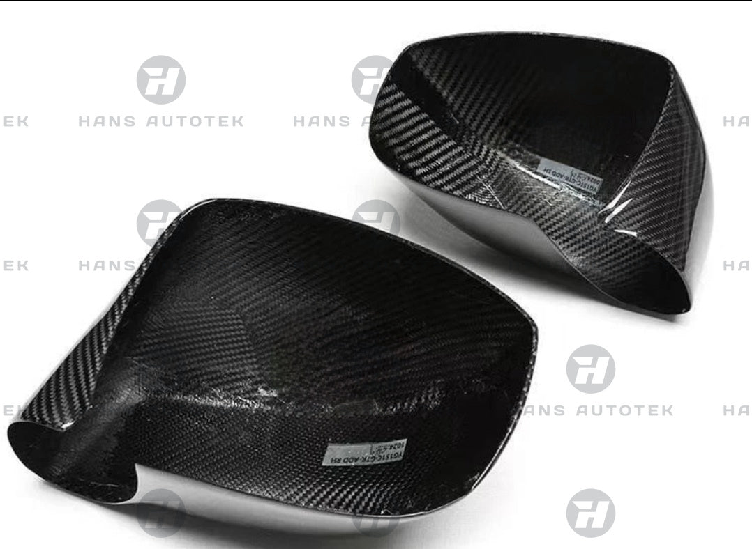 Nissan GT-R R35 Dry Carbon Mirror Caps - Add-On - view 7
