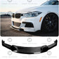 BMW F30 F31 M Sport Gloss Black Front Lip - MAD Style