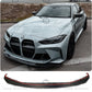 BMW G80 G82 M3 M4 Carbon Fibre Front Lip - R Style - view 2