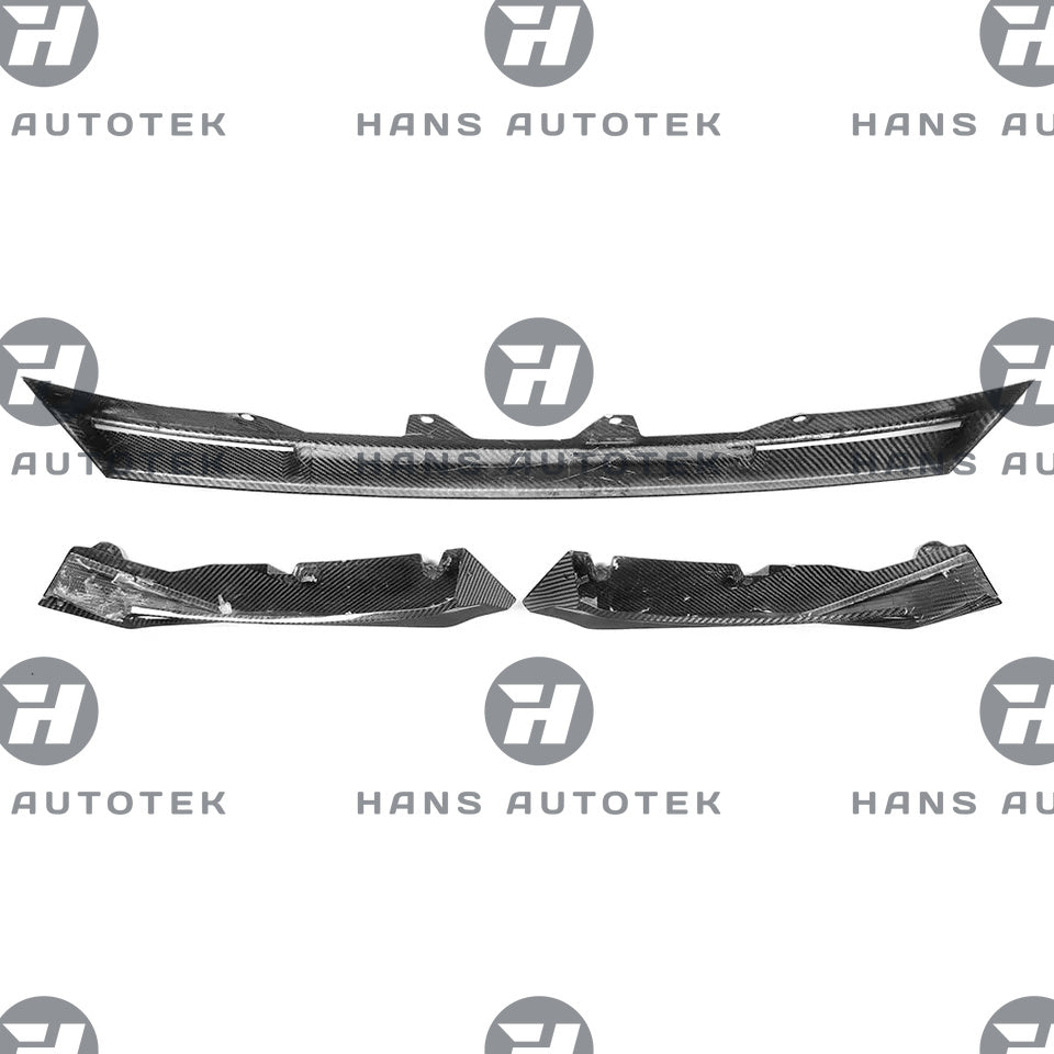 Full Dry Carbon Fiber Front Lip V-Style FOR BMW M3 M4 G80 G82 G83 ( 2021+ )