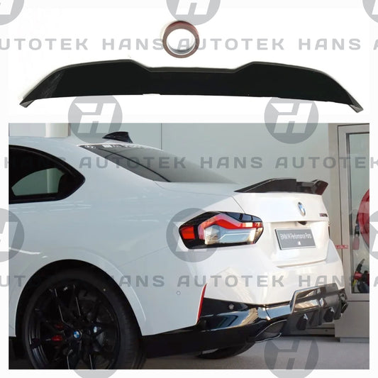 M-PERORMANCE STYLE GLOSS BLACK REAR TRUNK SPOILER FOR BMW M2 G87 & 2 SERIES G42