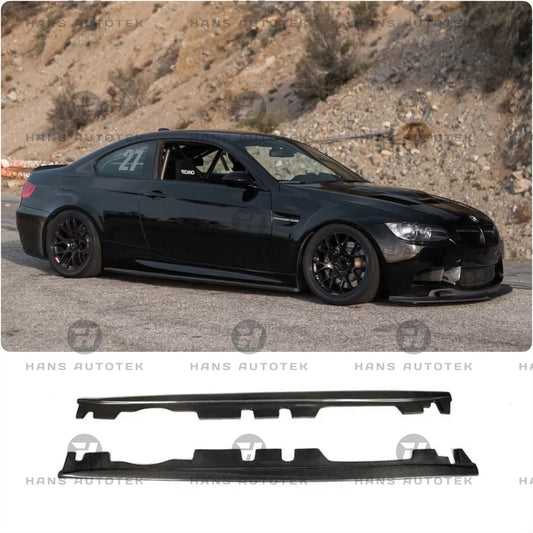 MPerformance STYLE REAL CARBON FIBER SIDE SKIRT SPLITTER FOR BMW M3 E92 E93