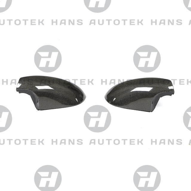 FULL DRY CARBON FIBER MIRROR REPLACEMENT CAPS for BMW M3 E92 E90 E93 1M COUPE
