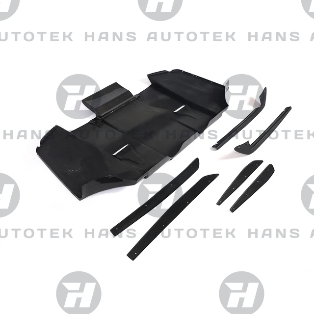 Varis Style Real Carbon Fiber Rear Under-Tray Diffuser for BMW E92 E93 M3