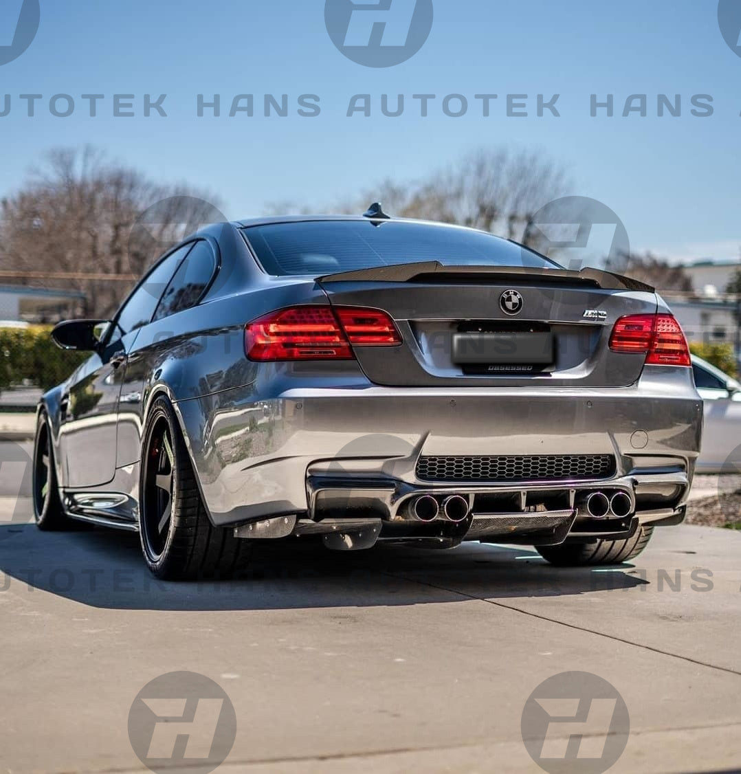 Varis Style Real Carbon Fiber Rear Under-Tray Diffuser for BMW E92 E93 M3