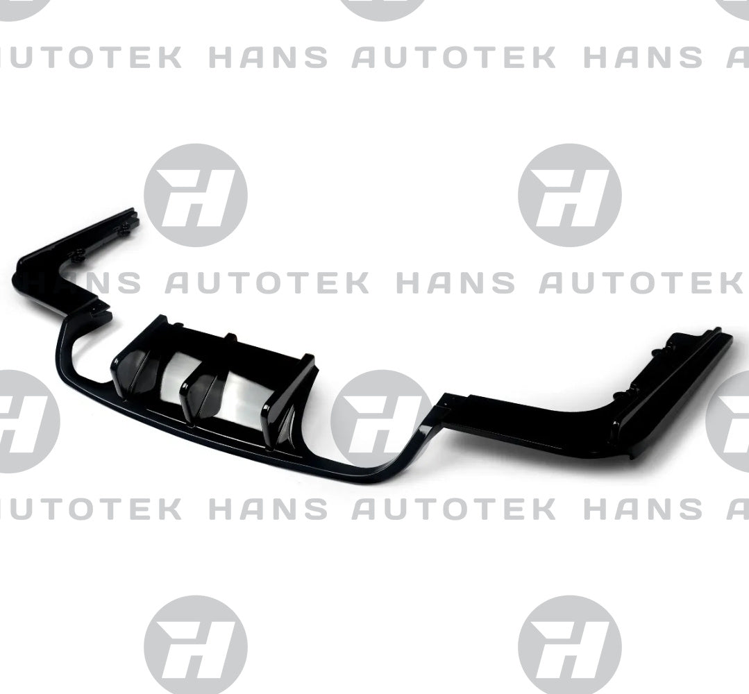 Gloss Black Rear Bumper Diffuser V-style FOR BMW E92 E93 M3 COUPE