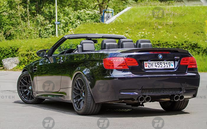 Full Carbon Fiber Rear Spoiler P style FOR BMW 3 Series Convertible E93 M3 335i 323 2D