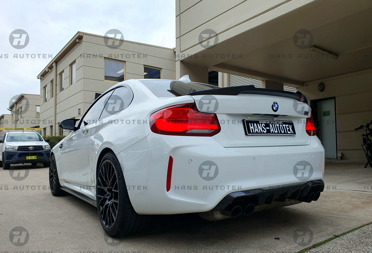 M4 STYLE FULL CARBON FIBER REAR SPOILER FOR BMW 2 Series F22& M2 F87 Competition