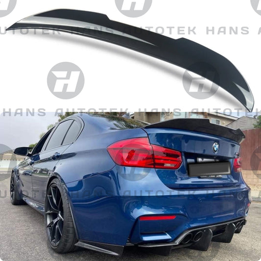 PSM Kick Style Gloss Black Rear Trunk Spoiler For BMW 3 SERIES F30 F80 M3 SEDAN