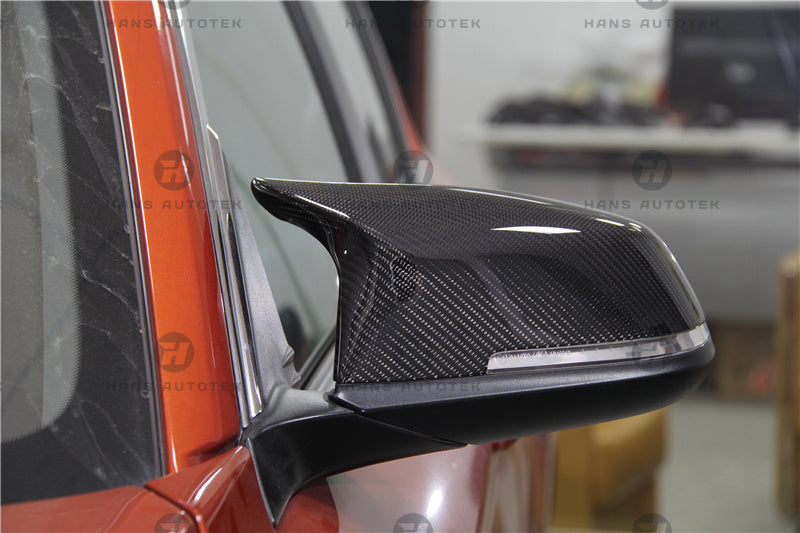 BMW M Style Carbon Fiber Mirror Caps for M2 F87 OG ( 2016-2018 ) Non-Comps