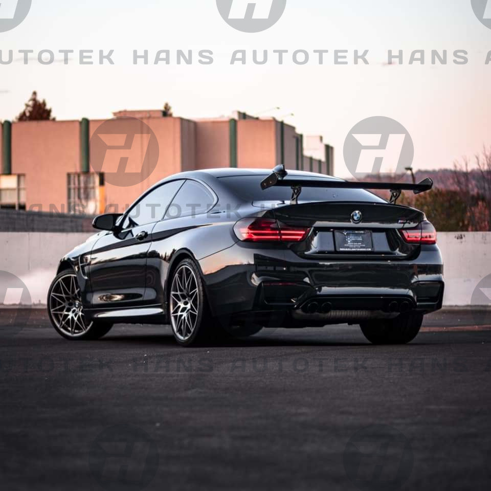 GTS Style Gloss Black Rear Trunk Wing FOR BMW M4 F82 Coupe 2D (2014-2019)