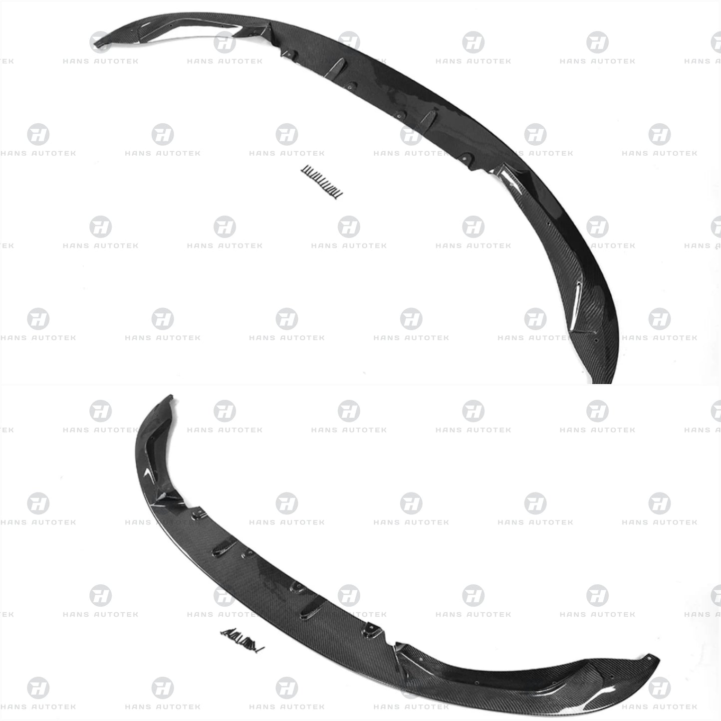 3D Style Real Carbon Fiber Front Lip Splitter FOR BMW F80 F82 F83 M3 M4