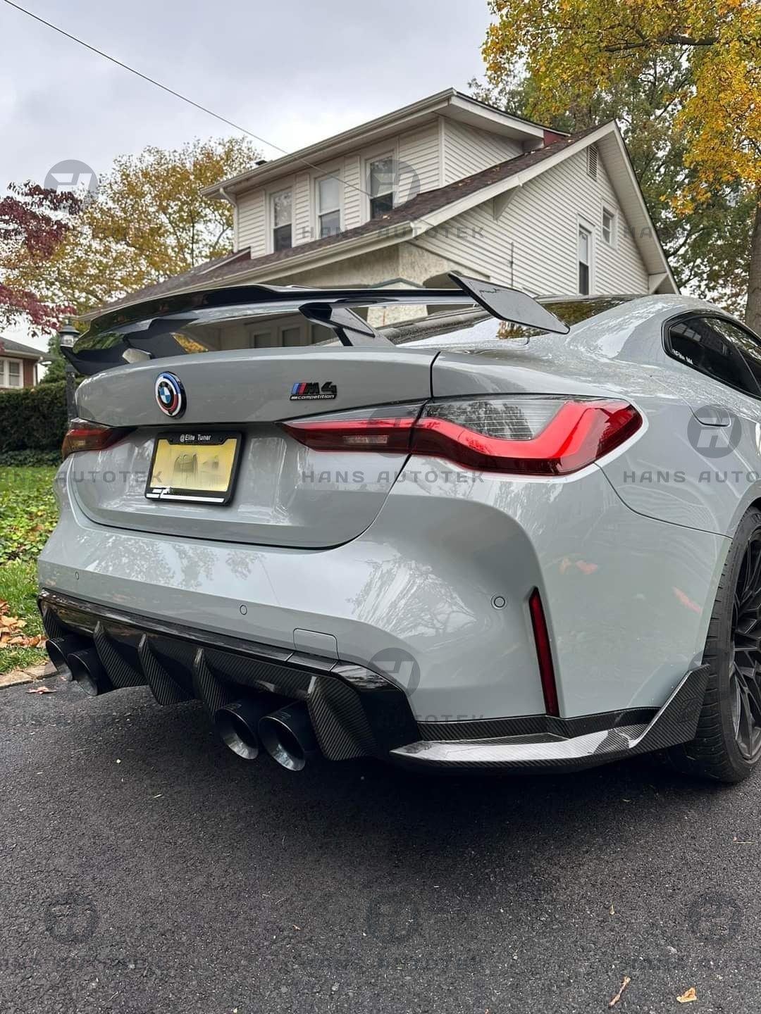 M Performance Style Full Dry Carbon Fibre Rear Spoiler Wing FOR BMW M3 G80 M4 G82 G83