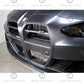 BMW G80 G82 M3 M4 Dry Carbon Front Bar Grille Cover - view 8
