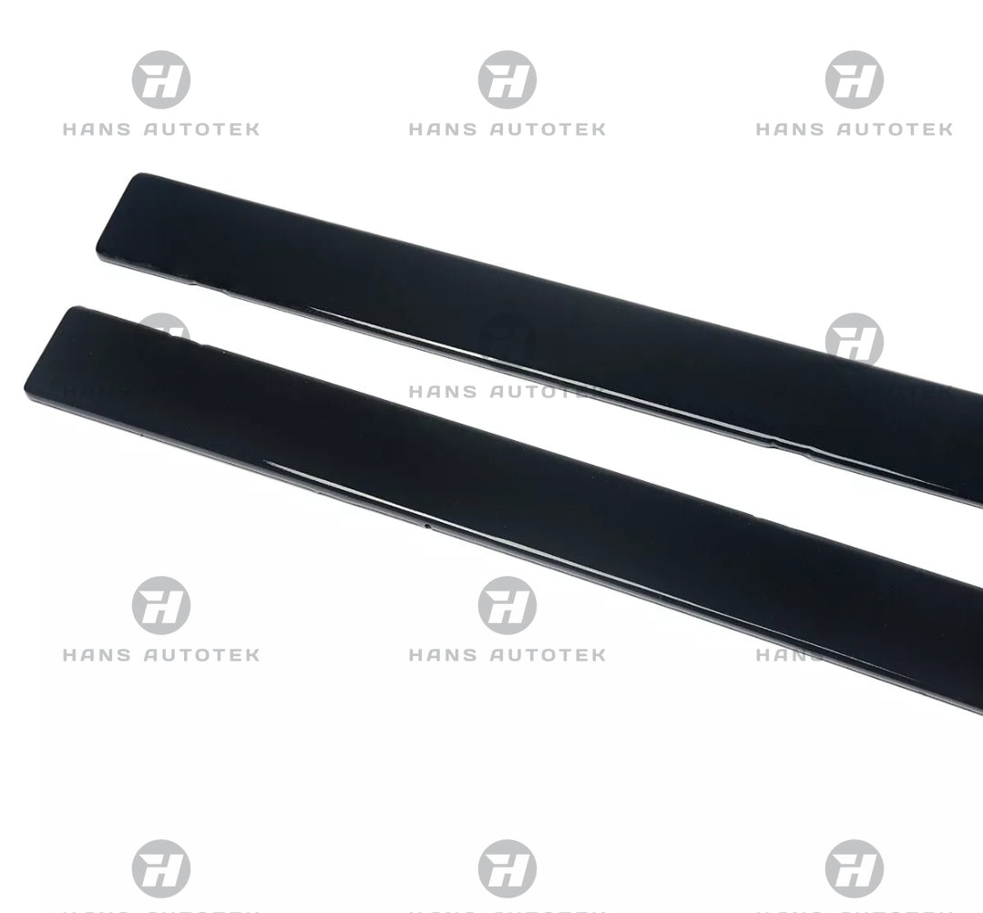 Gloss Black V Style Side Skirts Extension For BMW F87 M2 & M2 Competition (16-21 )