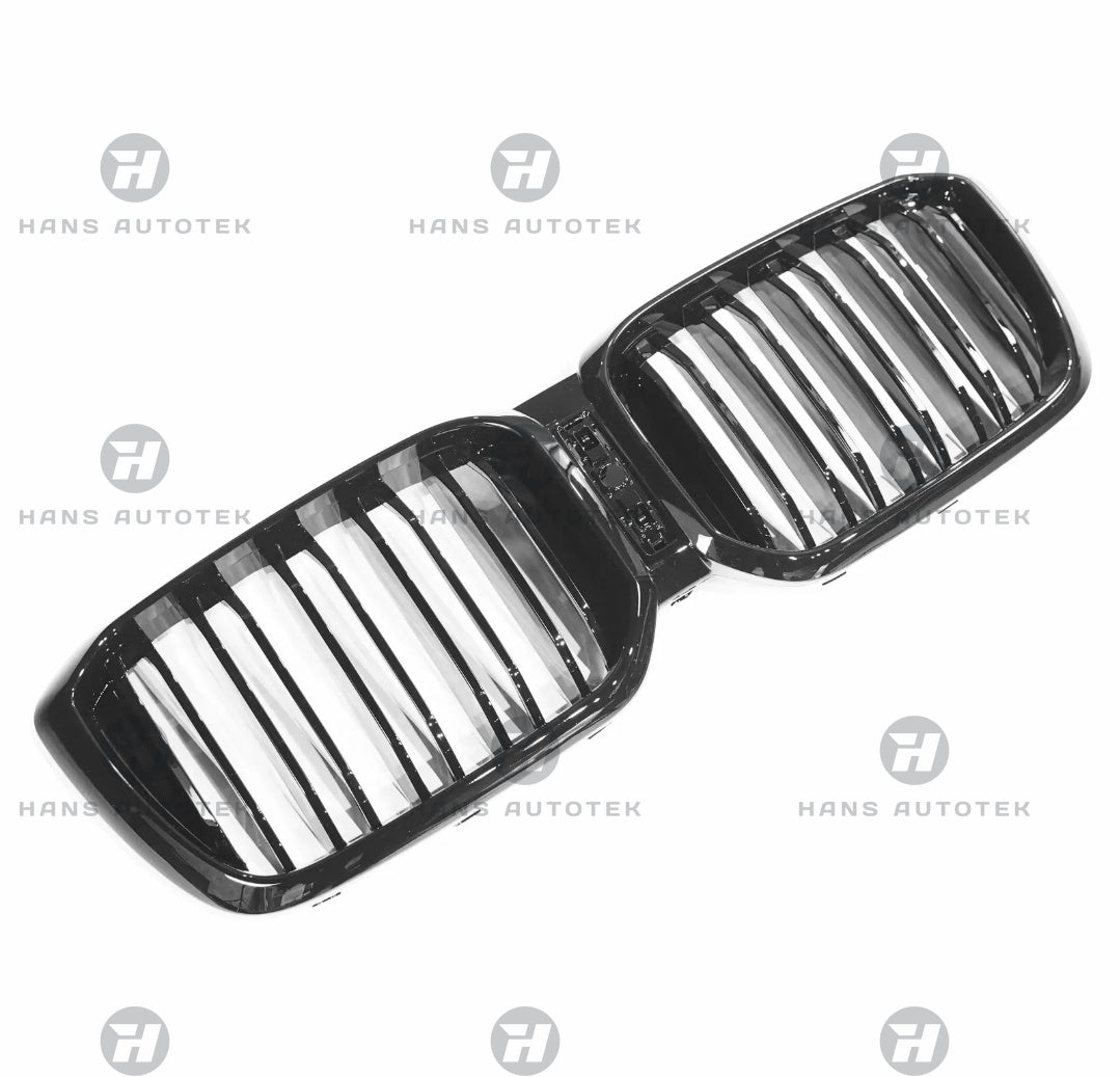 X3M X4M Style Front Bar Grille Grill Bumper for BMW X3 G01 LCI X4 G02 LCI ( 21-24 )