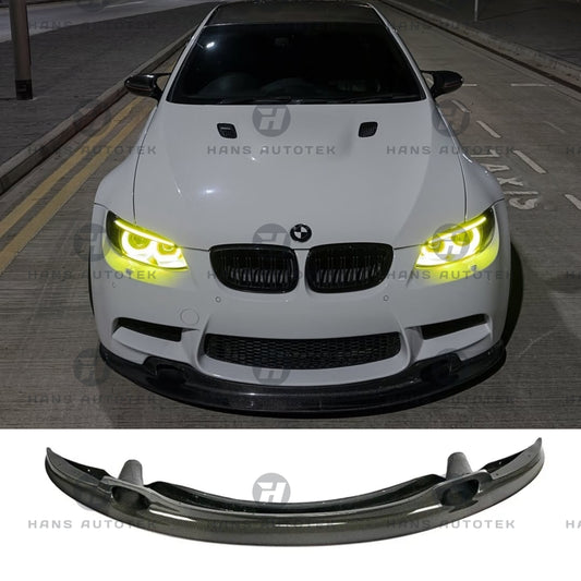 GT4 V2 GT STYLE REAL CARBON FIBER FRONT LIP SPLITTERS FOR BMW M3 E92 E93 E90