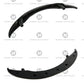 BMW E90 E92 E93 M3 Carbon Fibre Front Lip - GT4 V2 Style - view 4