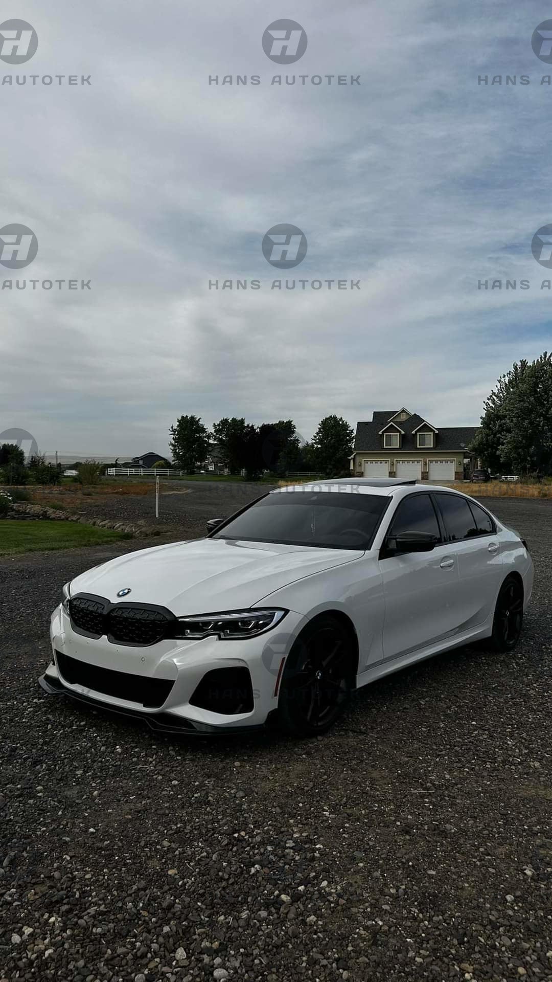 M4 Style Dry Carbon Fiber Mirrors CAP FOR BMW 3 SERIES G20 G21 4 SERI G22 (RHD )