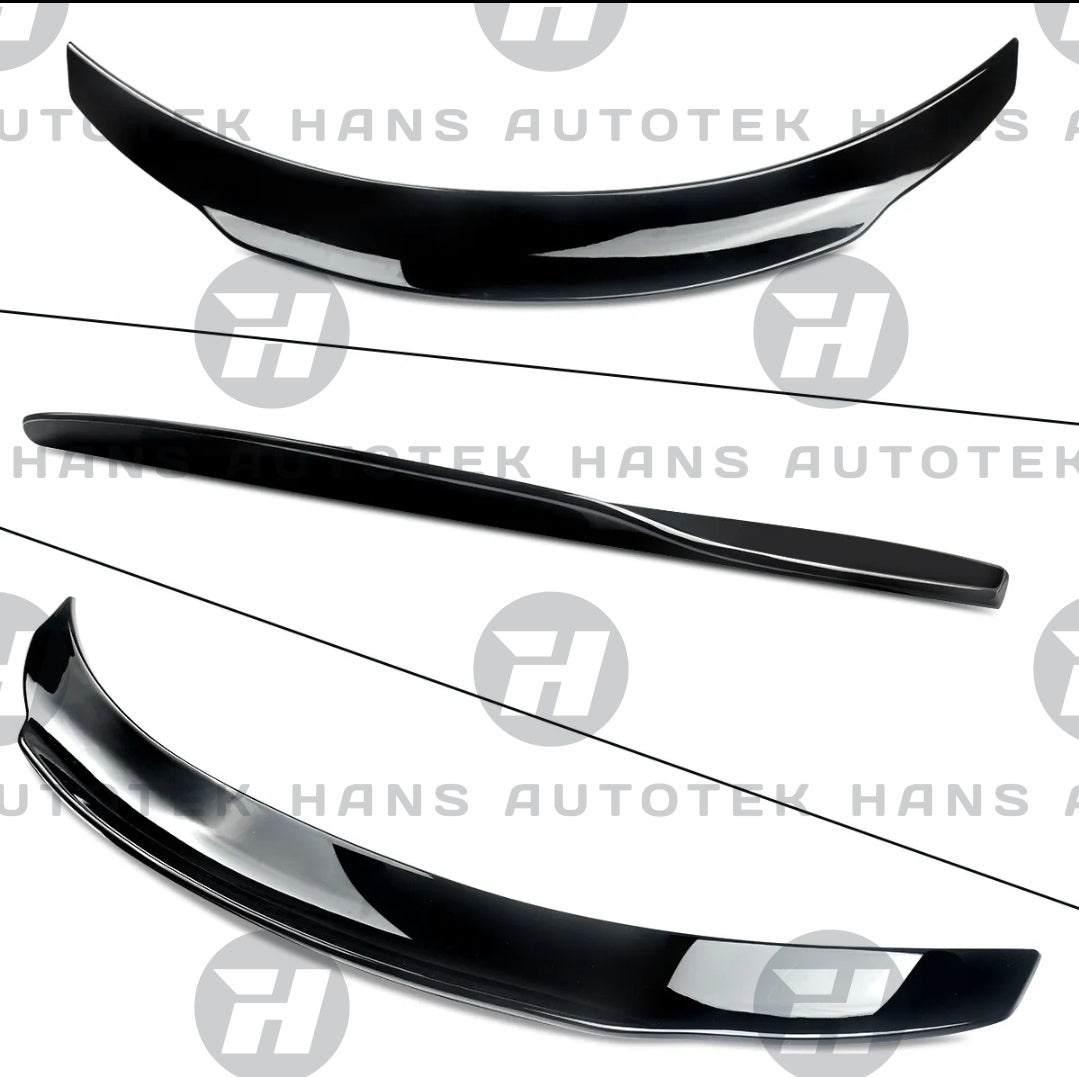 PSM Style Gloss Black Rear Spoiler for Mercedes Benz C Class Coupe C205 63S C43