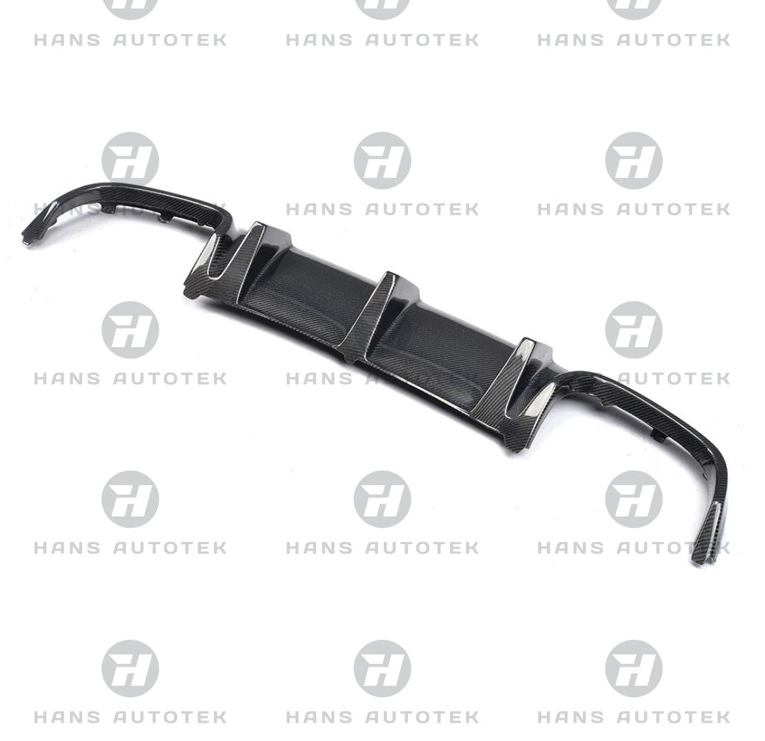 REAL CARBON FIBER REAR DIFFUSER BUMPER FOR MERCEDES C63 W204 PRE-FL (2008-2011)