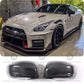 Nissan GT-R R35 Dry Carbon Mirror Caps - Add-On - view 2