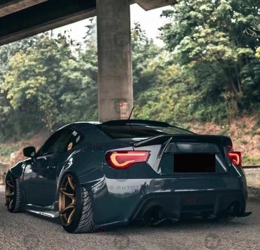 REAL CARBON FIBER AB STYLE SPOILER FOR TOYOTA GT86 & SUBARU BRZ 12-20