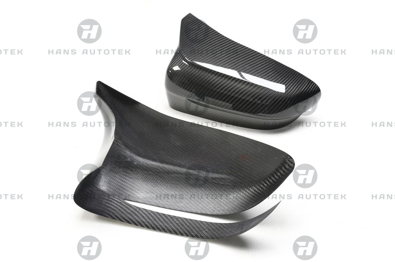 BMW F90 M5 CARBON FIBER ADD-ON PERFORMANCE STYLE MIRROR COVER CAPS